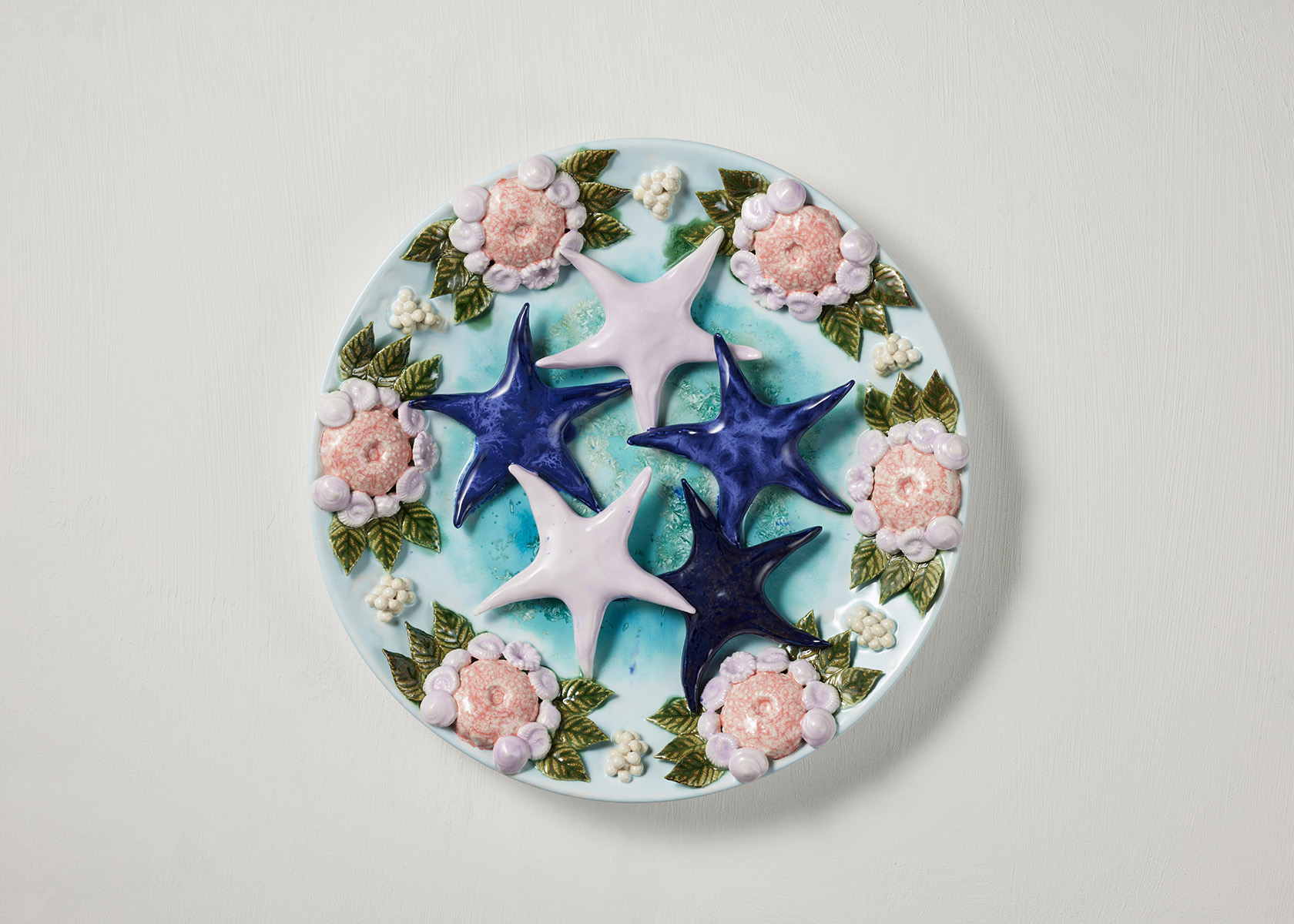 The art piece Ocean by Klara Lilja x Royal Copenhagen